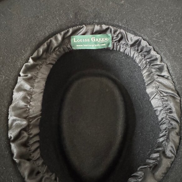 NWT Louise Greene Black Ladies\' Fedora main image 7
